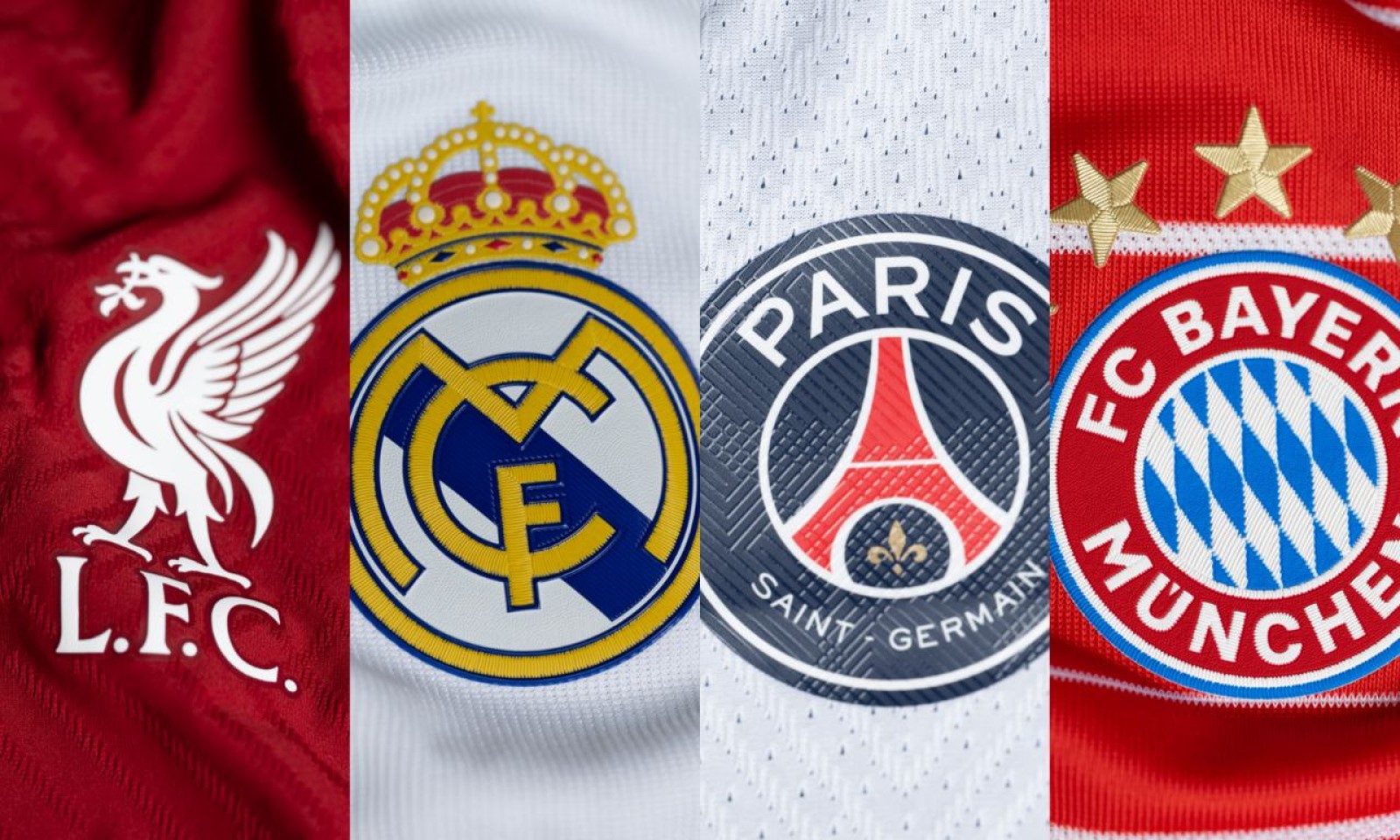 Liverpool vs Real Madrid y PSG vs Bayern, grandes reencuentros en Champions League