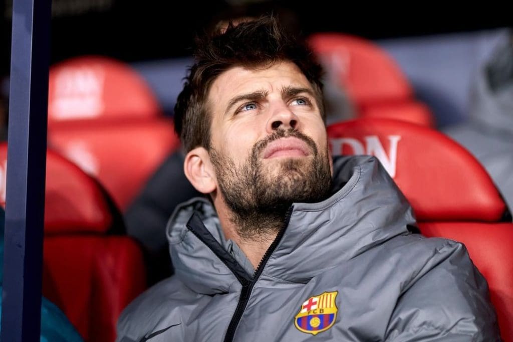 Gerard Piqué, expulsado en su partido final antes del retiro