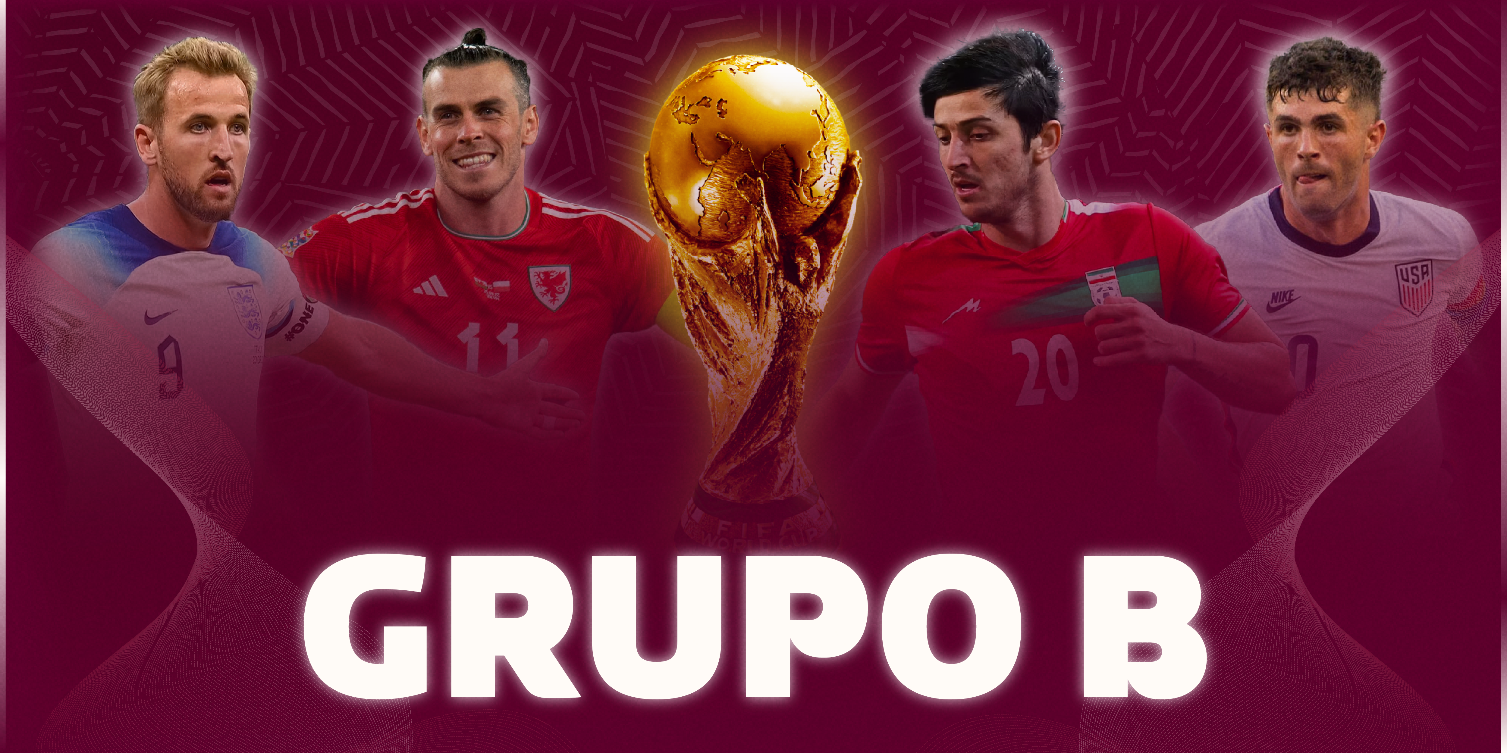 Qatar 2022: Análisis del grupo B, Inglaterra buscará consagrarse