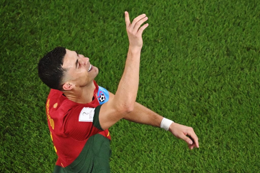 Cristiano se convierte en el primer jugador en marcar en cinco mundiales diferentes. Ghana vs Portugal