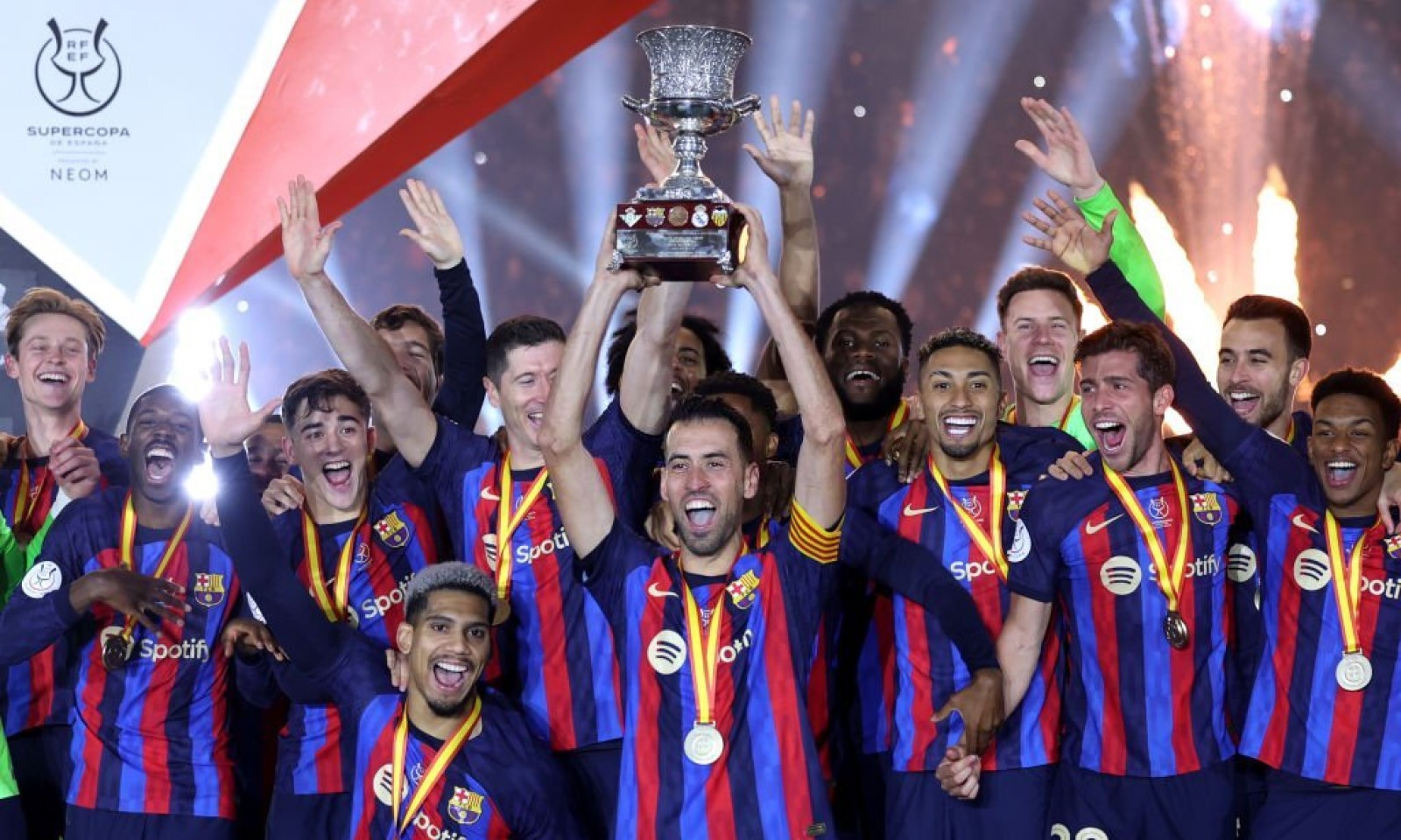 Supercopa de España 2023: Un gran Barcelona arrolla al Real Madrid en la final