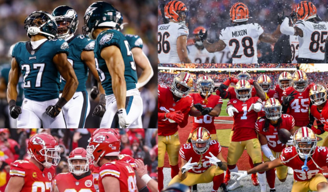 Bengals vs. Chiefs, 49ers vs. Eagles: definidas las finales de conferencia de la NFL