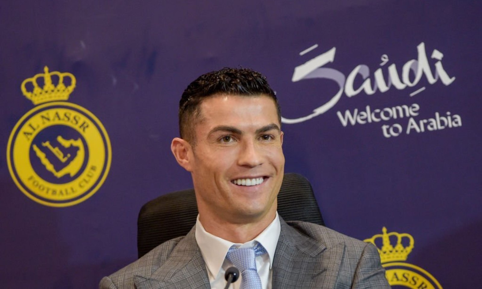 Cristiano Ronaldo, flamante fichaje del Al-Nassr de Arabia Saudí