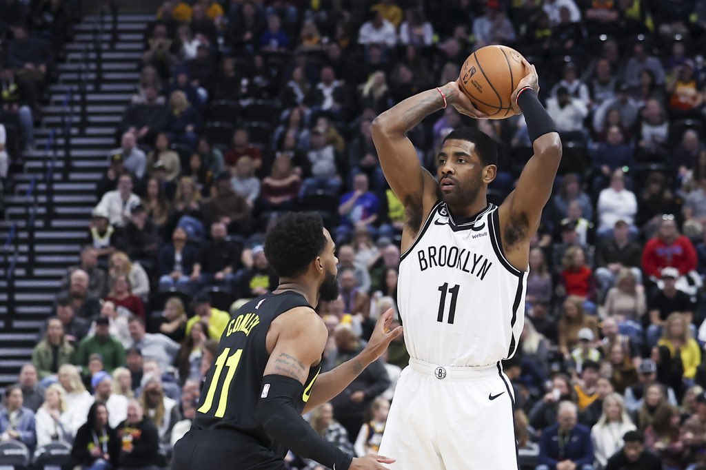 Kyrie Irving y los Brooklyn Nets vencen al Utah Jazz en su casa