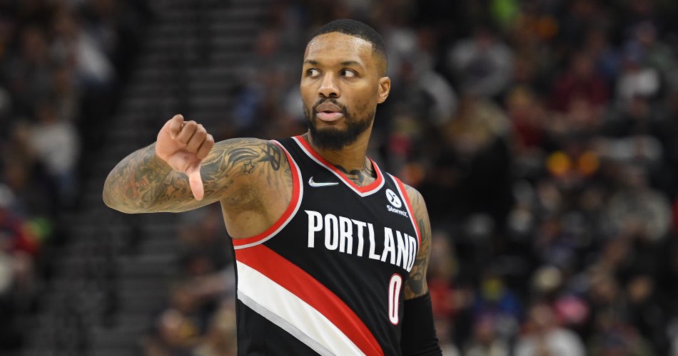 Damian Lillard con 60 puntos, le da la victoria a los Blazers sobre los Jazz