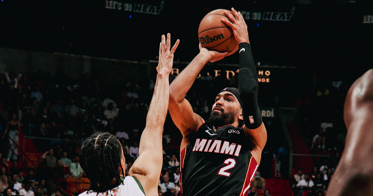 Gabe Vincent lideró al Heat en la victoria frente Bucks: «Fue muy divertido»