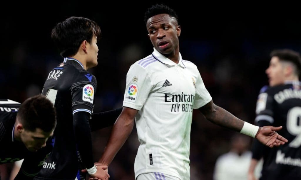 Vinicius y Kubo tras el Real Madrid 0-0 Real Sociedad