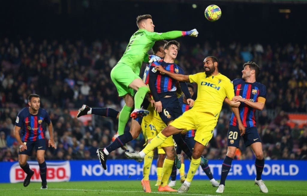 Marc Ter Stegen llegó a 17 arcos en cero en la actual Liga