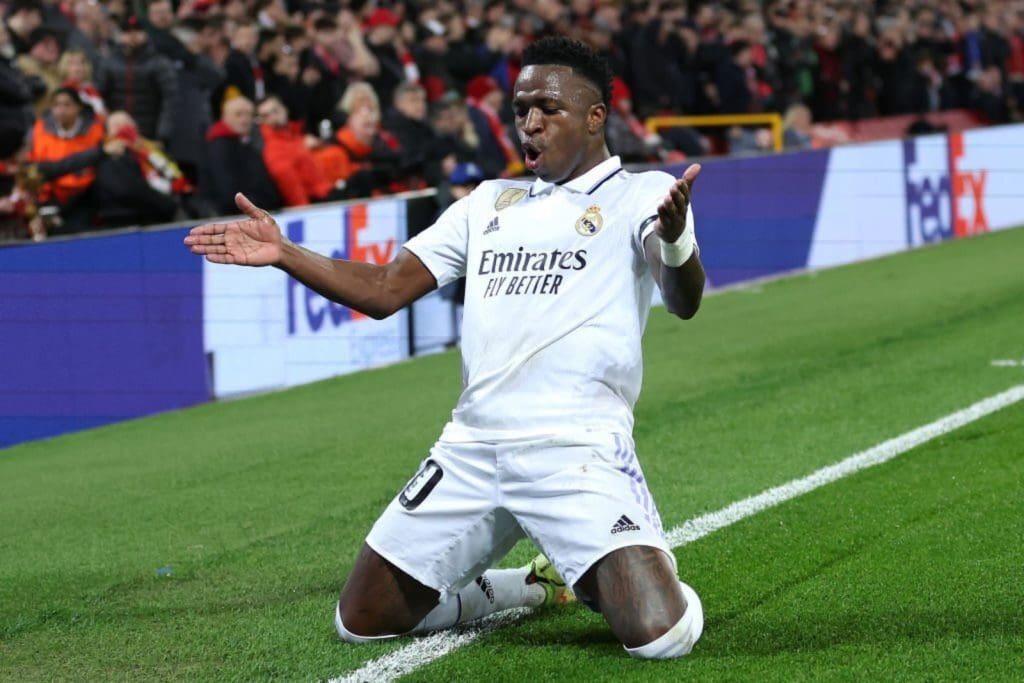 Vinicius Júnior brilló en el triunfo del Real Madrid