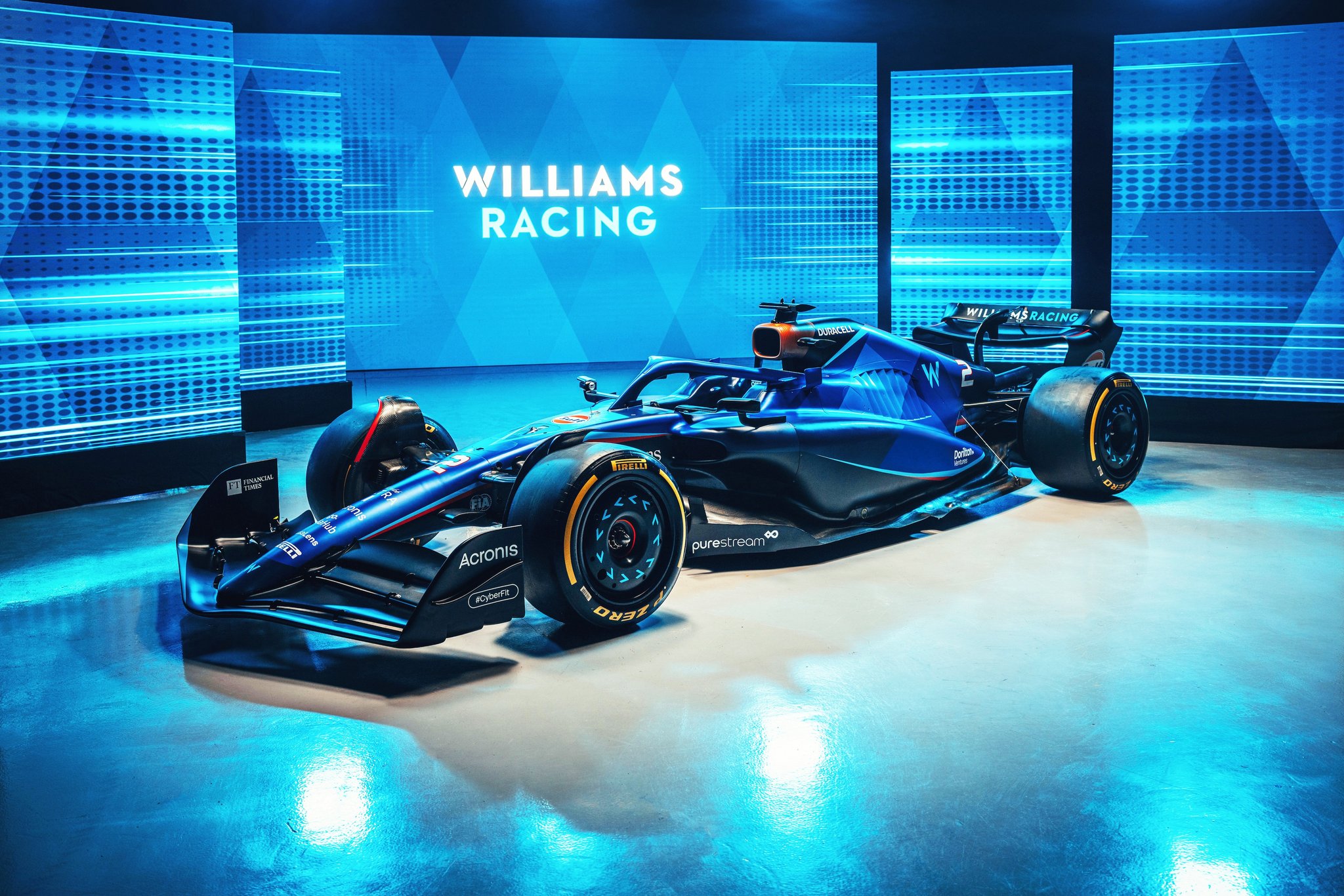 Williams revela su nuevo monoplaza para la F1 2023: el FW45