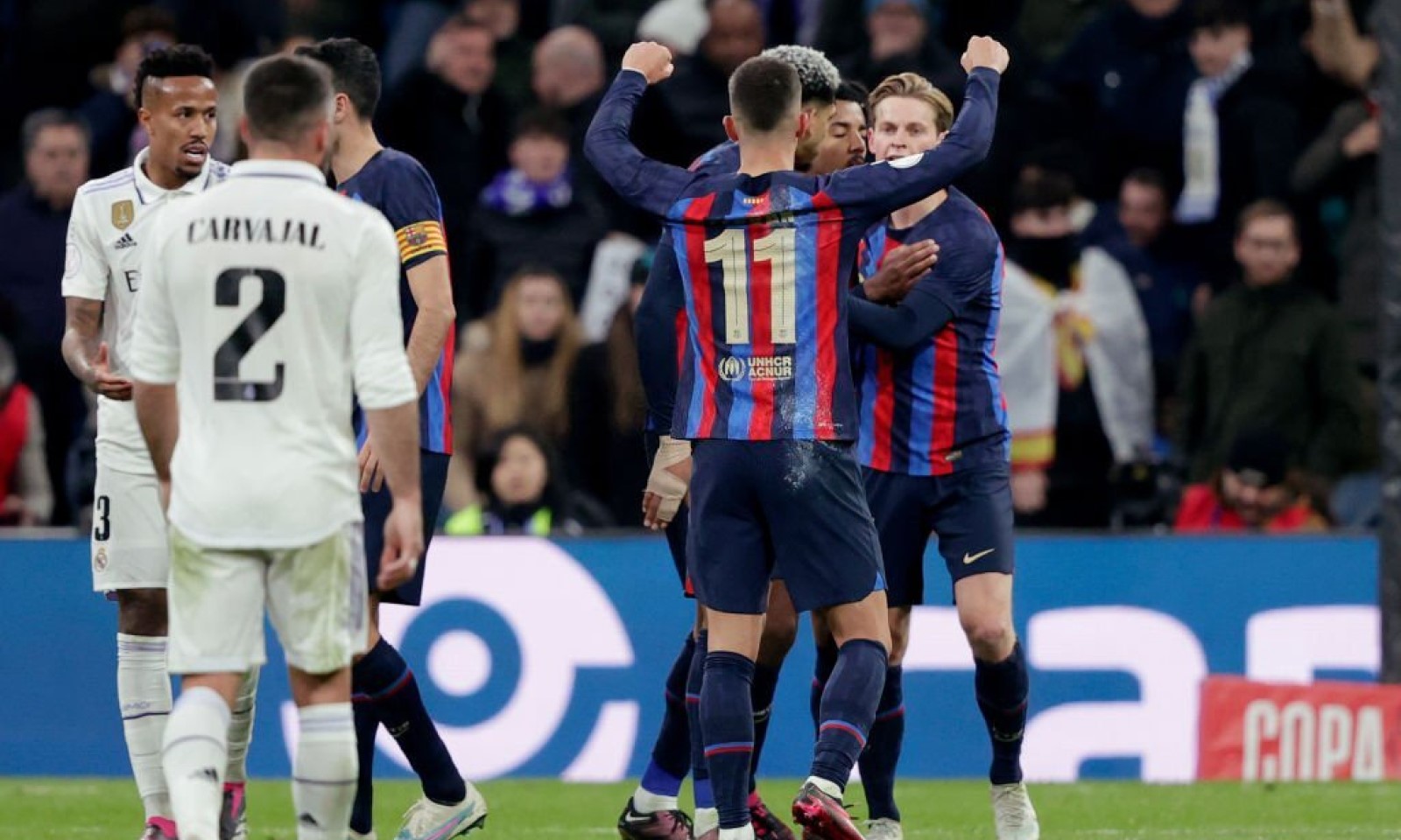 El Clásico: El muro del Barcelona frenó al Real Madrid