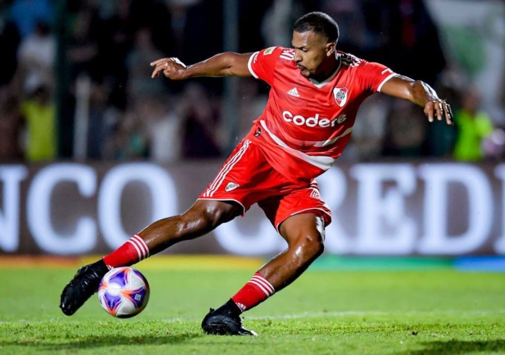 Salomón Rondón con River Plate