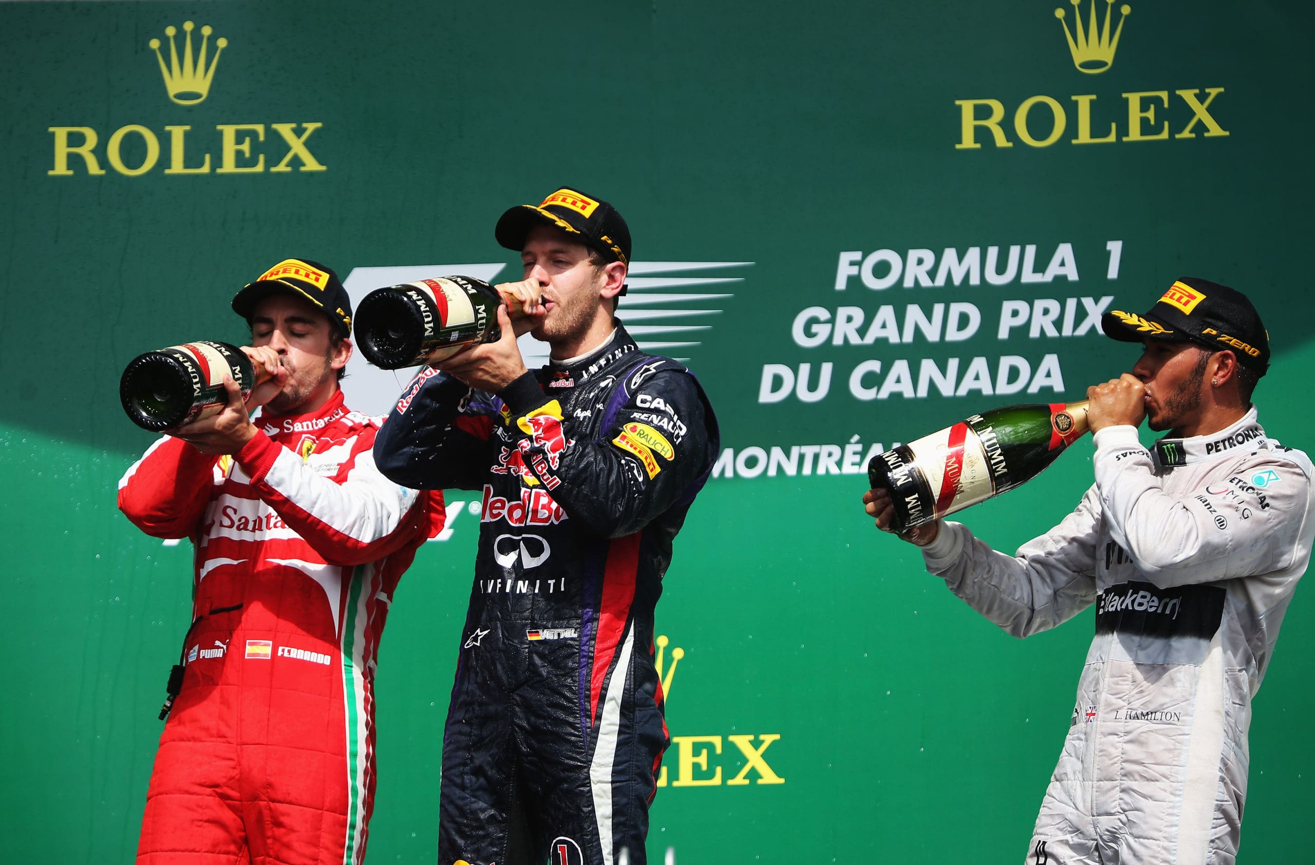 F1 Podios