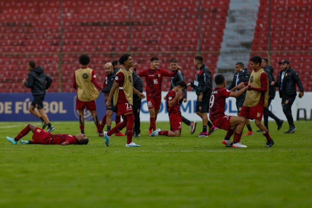 Venezuela clasificó a su segundo Mundial sub 17 en la historia, tras el de 2013. Foto: Conmebol.