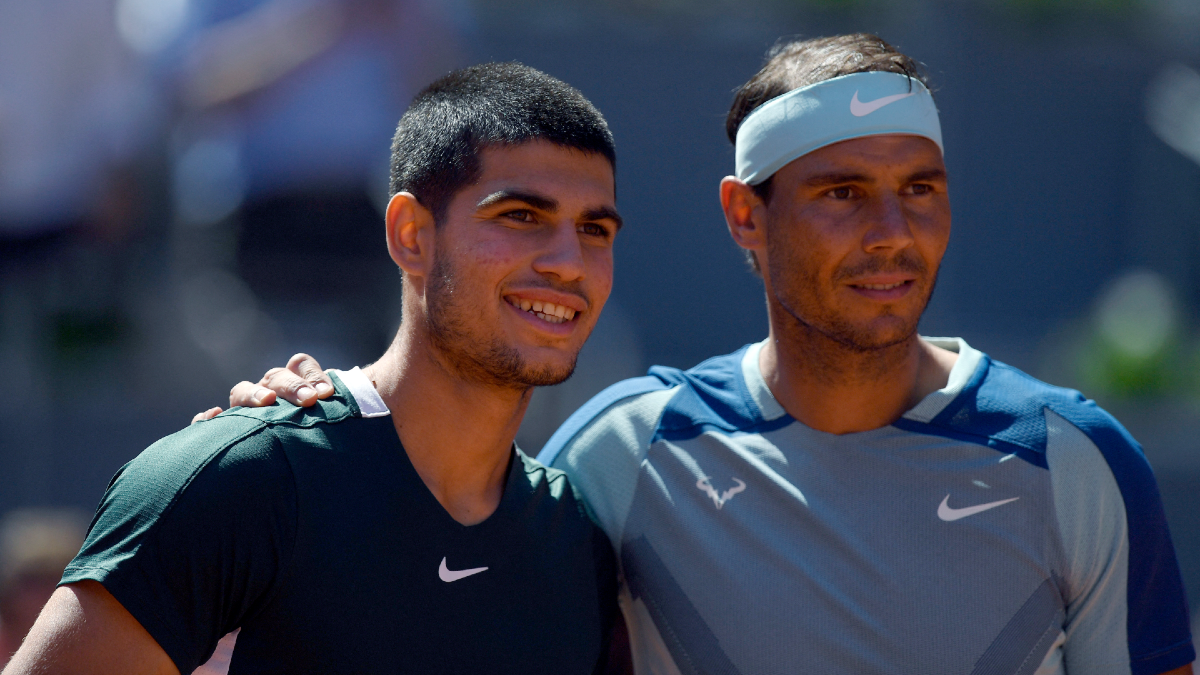 Rafael Nadal y Carlos Alcaraz no estarán en el Masters 1000 de Monte Carlo