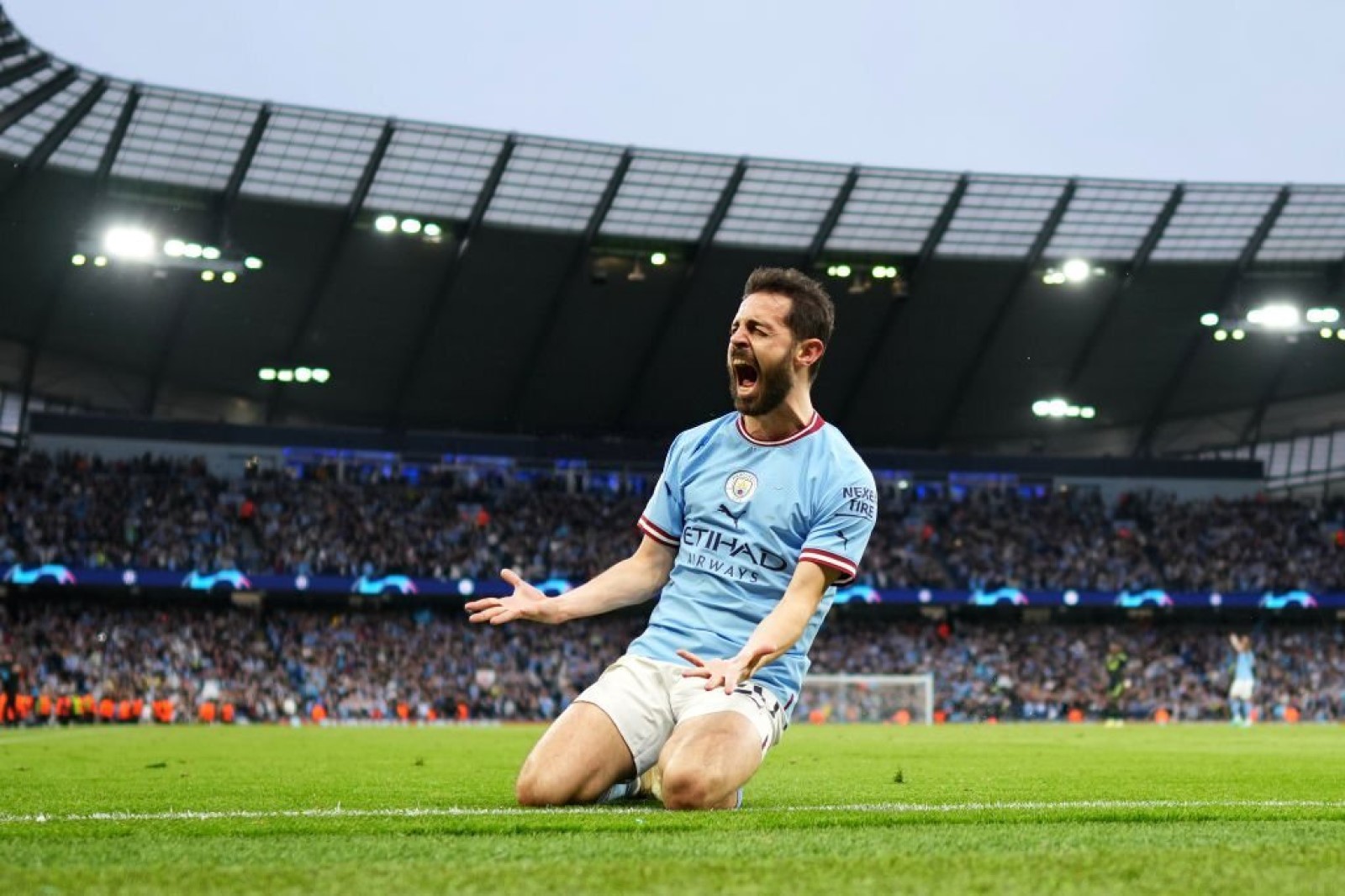 Bernardo Silva marcó doblete en el triunfo de Manchester City sobre Real Madrid.