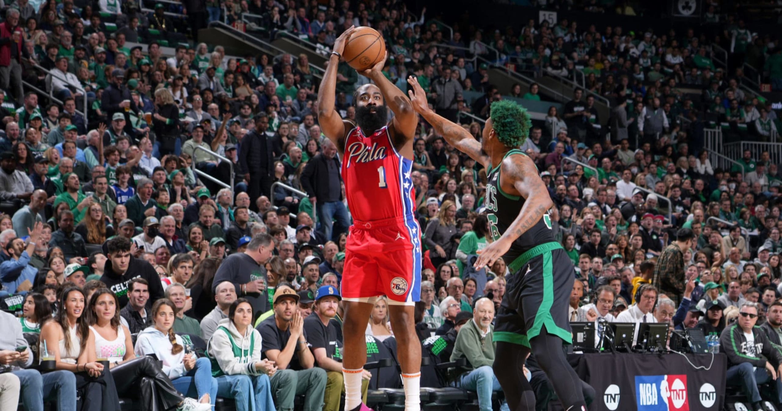 Radiografía de los 45 puntos de James Harden vs Celtics