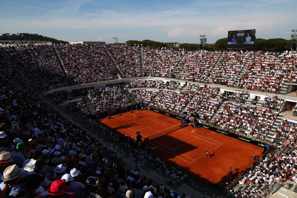 El Foro Itálico del Masters 1000 de Roma.