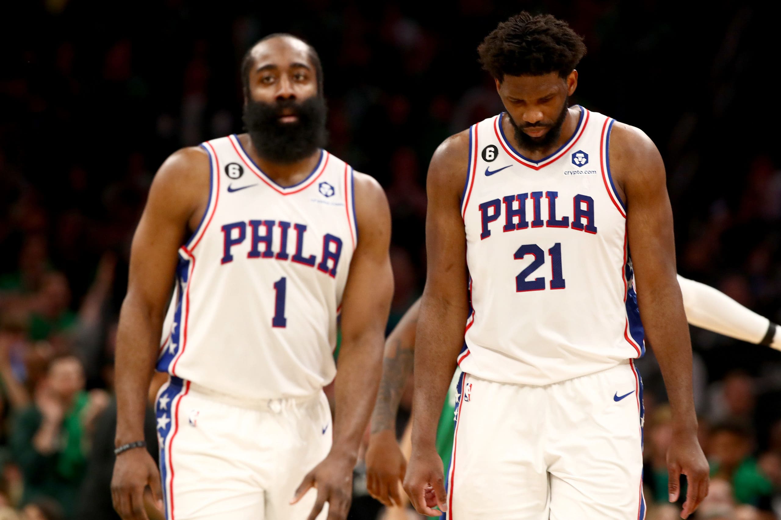 Joel Embiid y James Harden no lograron vencer a los Celtics en playoffs