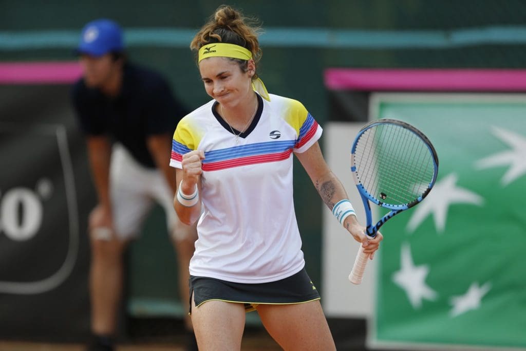 Andrea Gamiz, la tenista número 1 de venezuela en WTA.