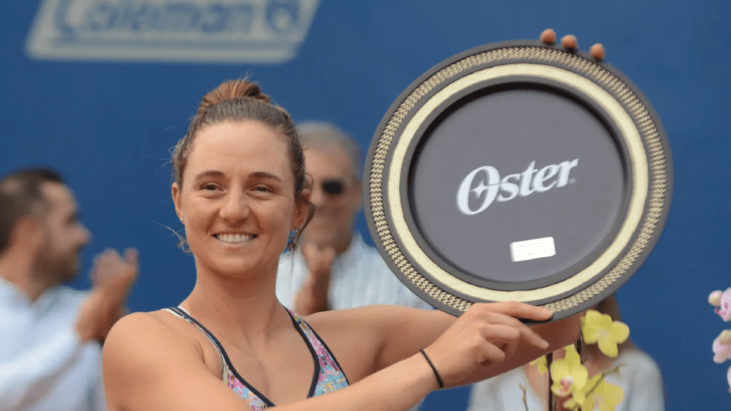 Nadia Podoroska conquista en Cali su primer titulo WTA 125.