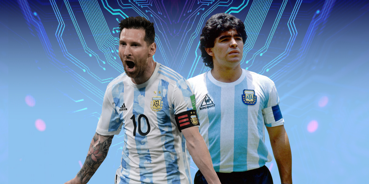 Inteligencia artificial revela quién es el futbolista más grande de Argentina: ¿Maradona o Messi?