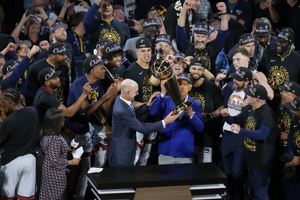 Los Denver Nuggets son campeones de la NBA por primera vez en su historia