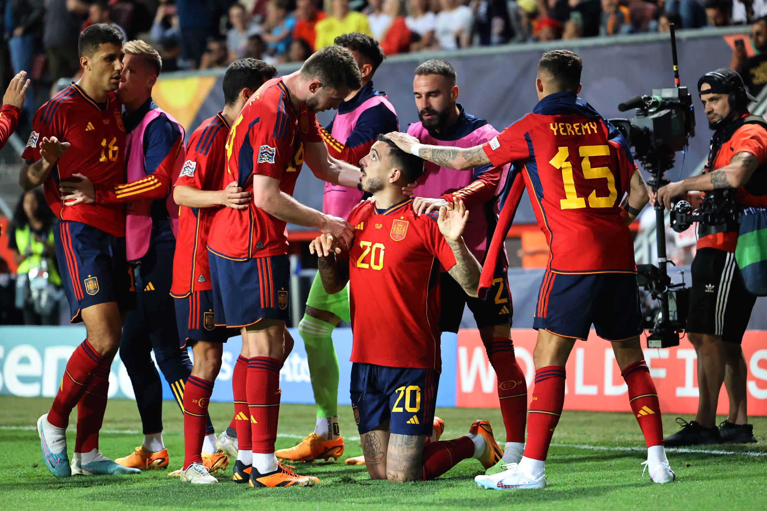 Joselu se viste de héroe ante Italia y lleva a España a la final de la Nations League