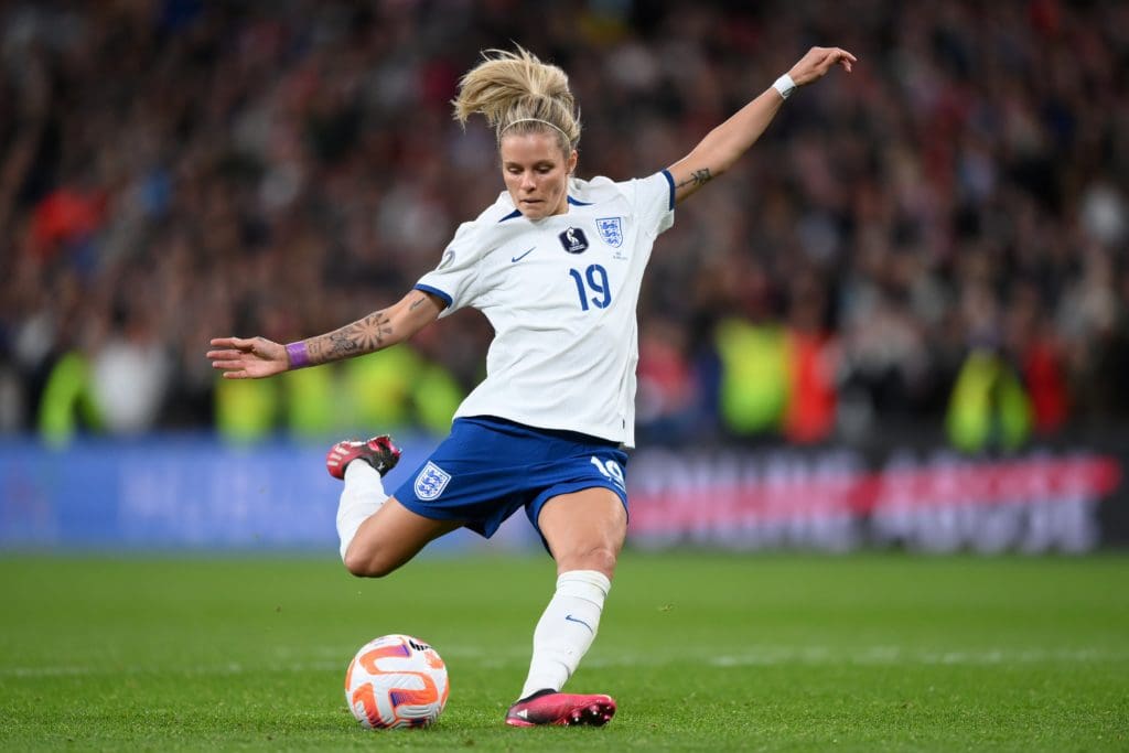 Rachel Daly, figura del conjunto inglés en el Mundial femenino 2023.