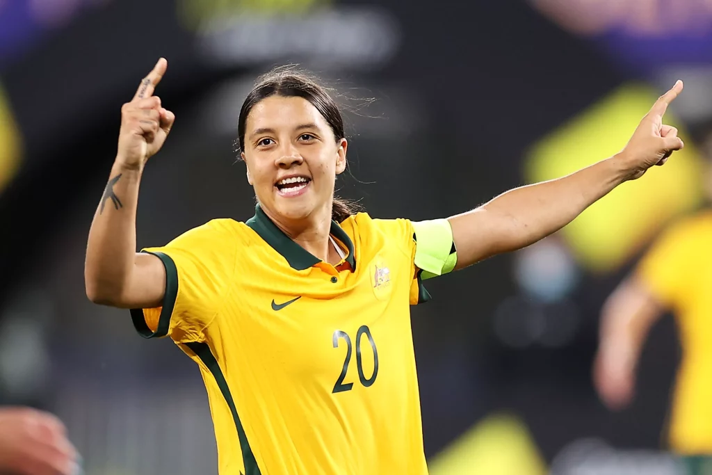 Sam Kerr, capitana y goleadora de Australia