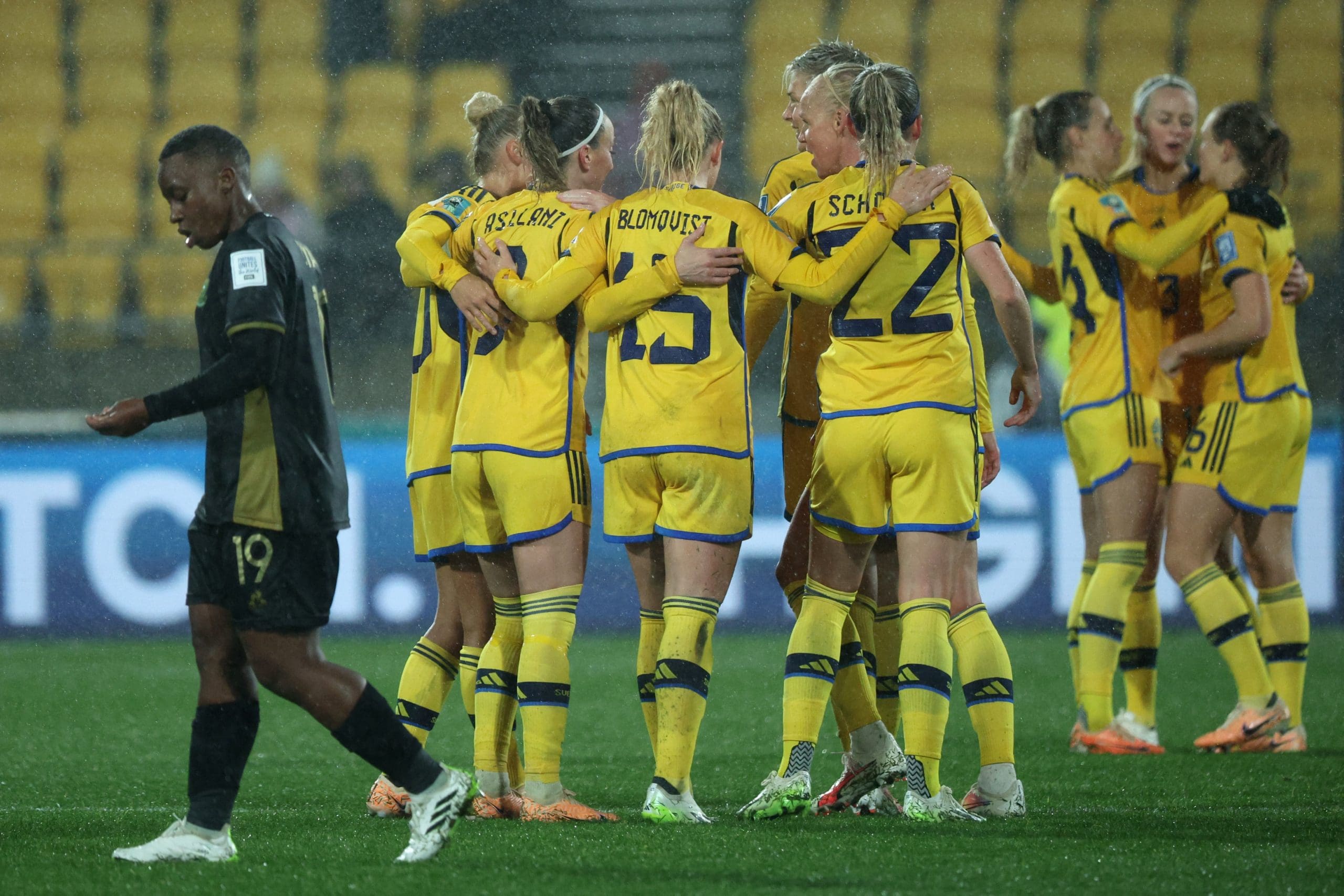 Mundial Femenino 2023: Suecia sufrió y remontó ante Sudáfrica en el debut