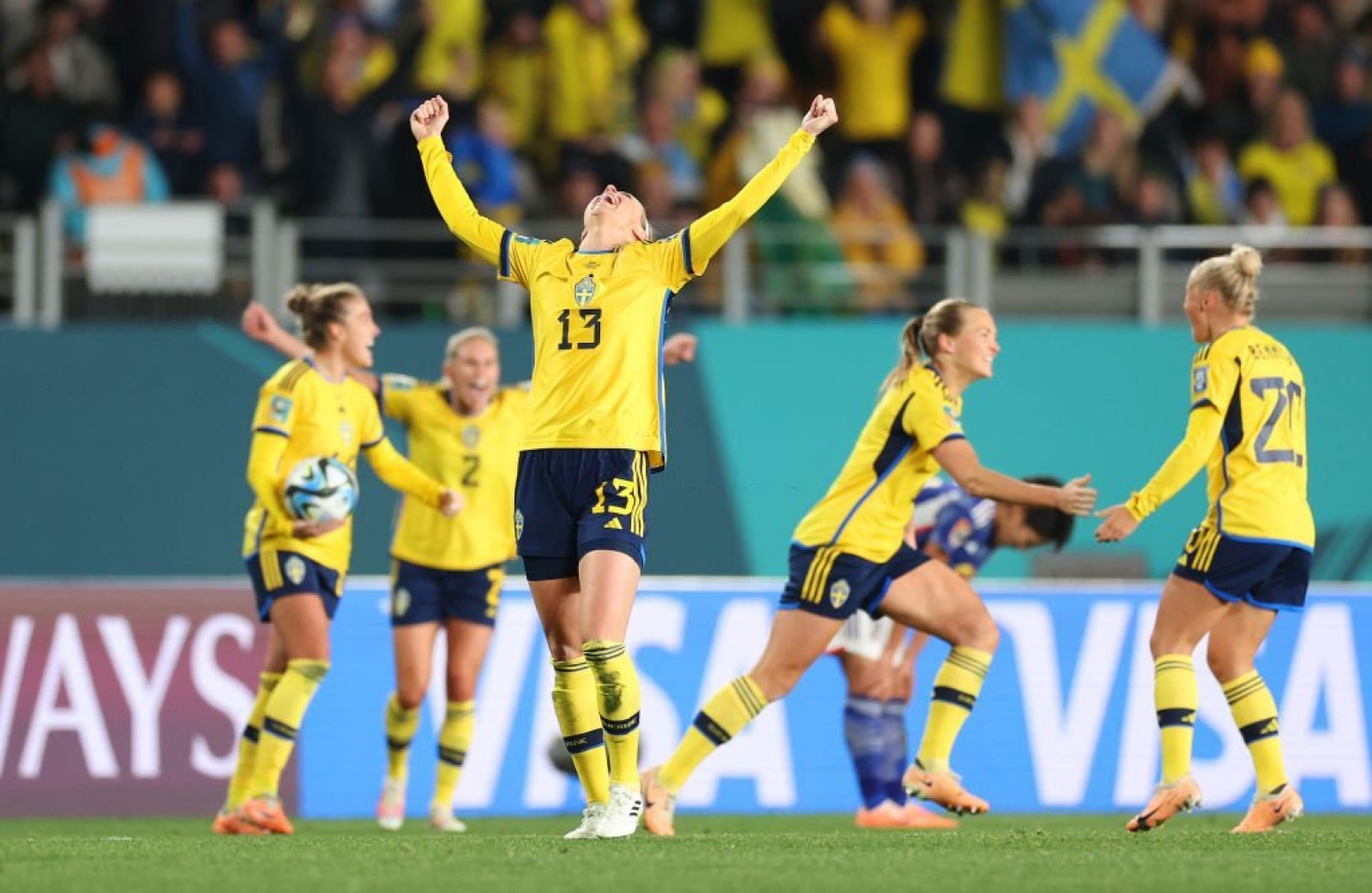 Mundial femenino 2023: Ilestedt y Angeldahl llevan a Suecia a semifinales ante España