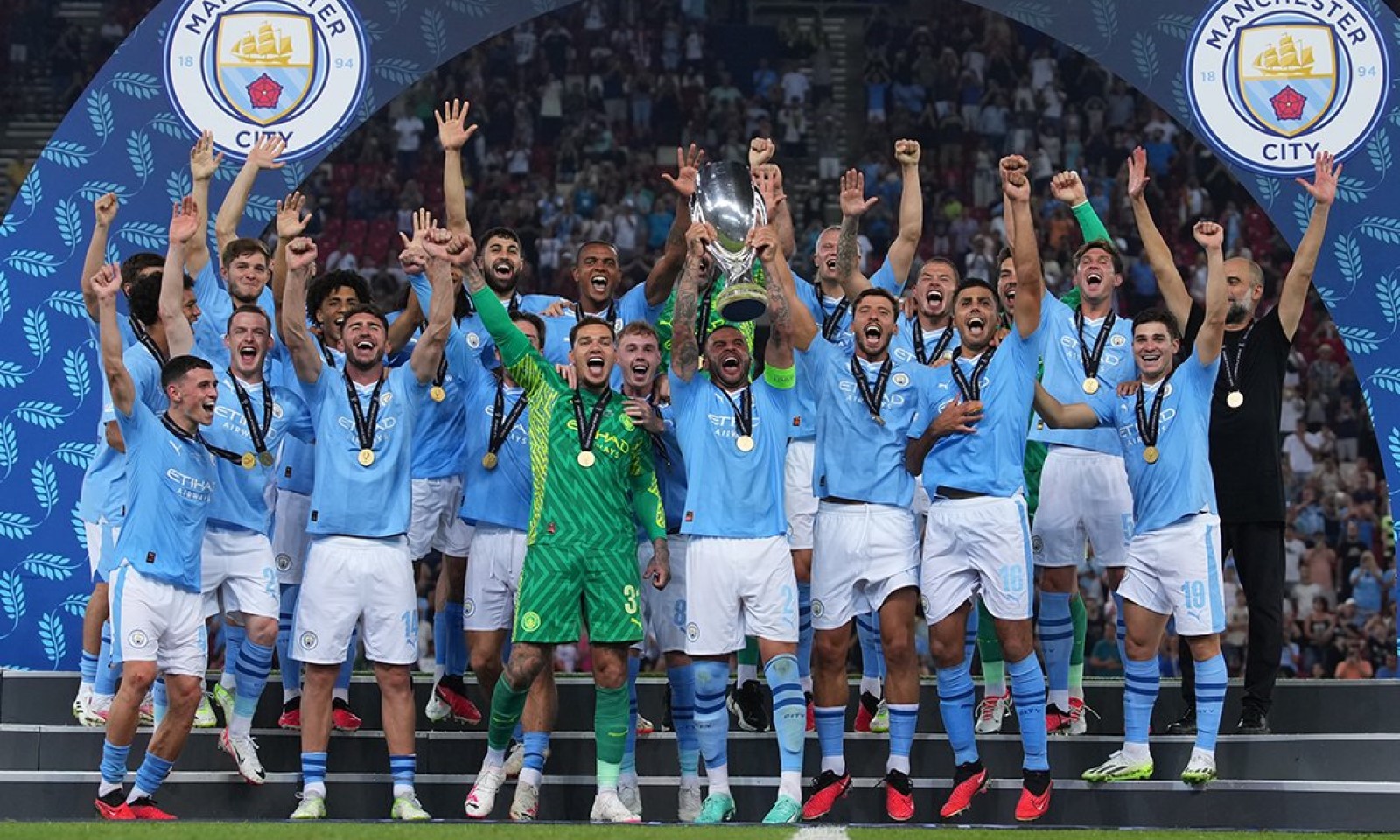 Manchester City se alza con la Supercopa UEFA