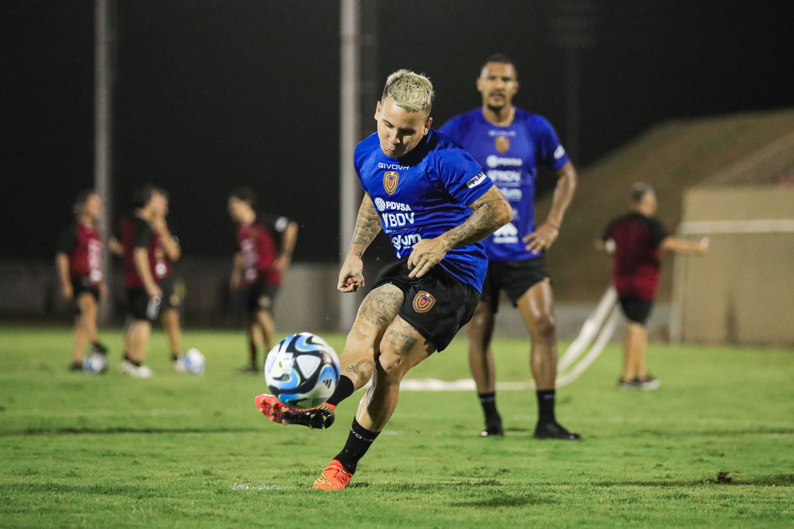 Yeferson Soteldo, el 10 de la Vinotinto. Foto: FVF.