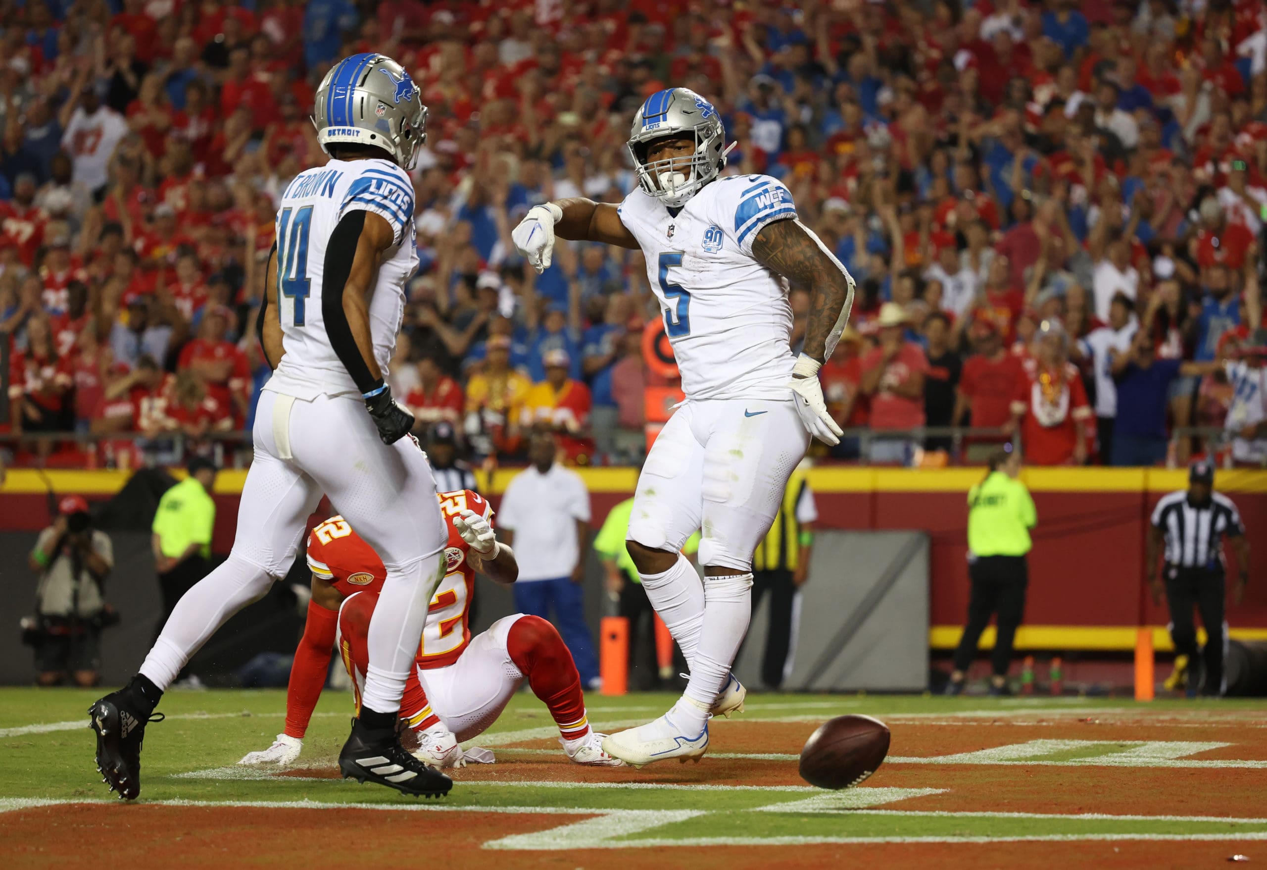 NFL: Los Lions sorprenden y destronan a Kansas City en el primer juego de la temporada