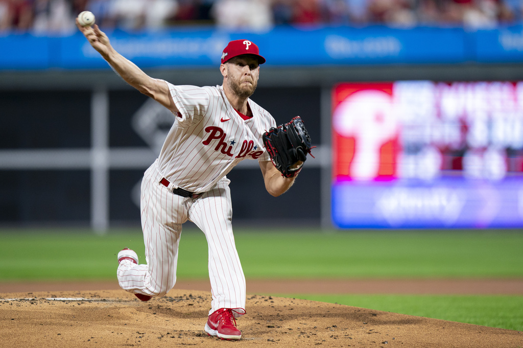 Postemporada MLB: Filis de Filadelfia venció a Marlins de Miami con joya monticular de Zack Wheeler