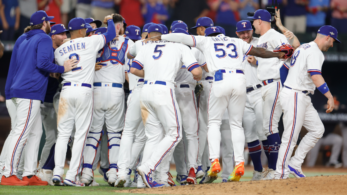 Los Texas Rangers avanzan a la Serie de Campeonato de la Liga Americana