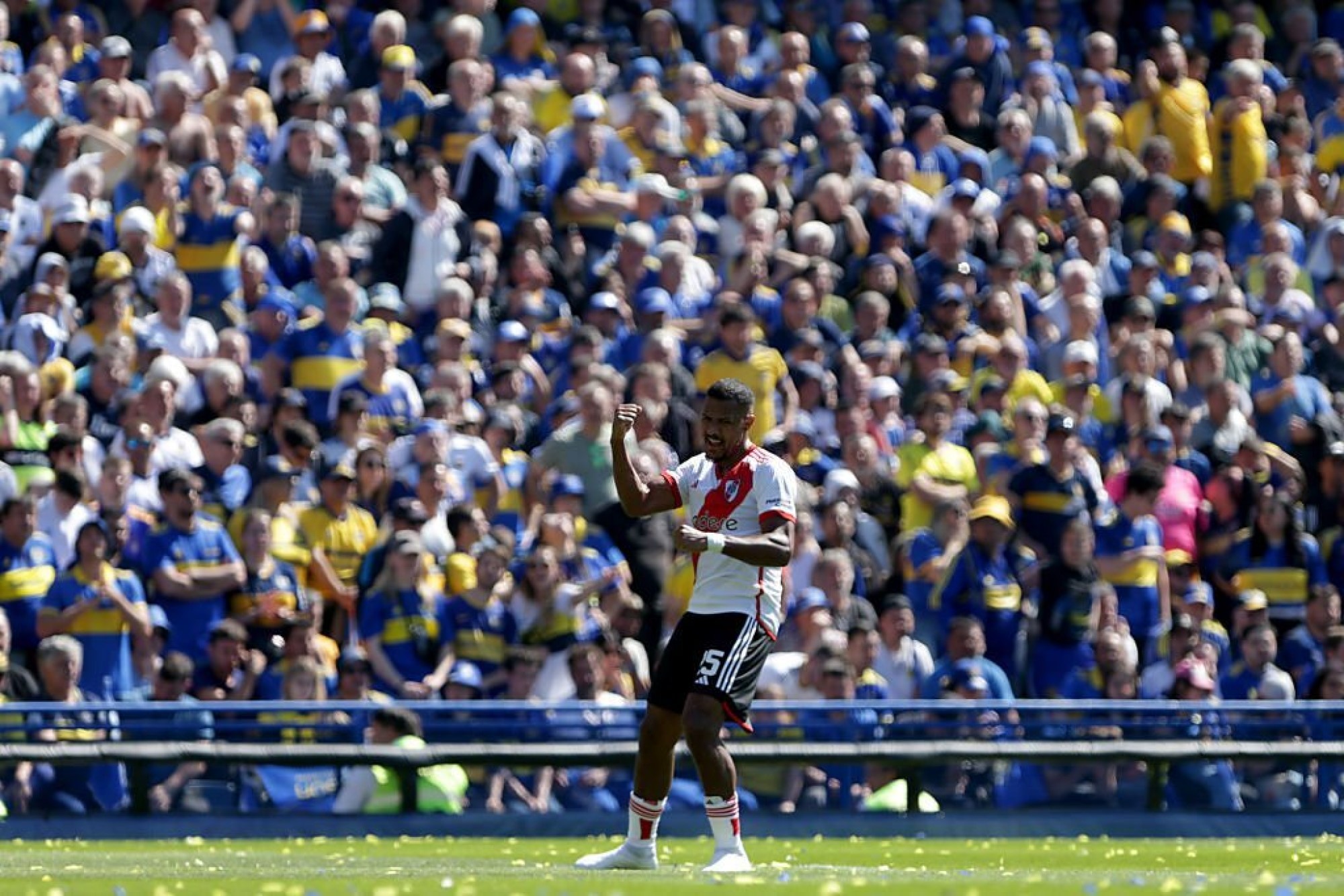 Salomón Rondón, héroe de River Plate ante Boca Juniors