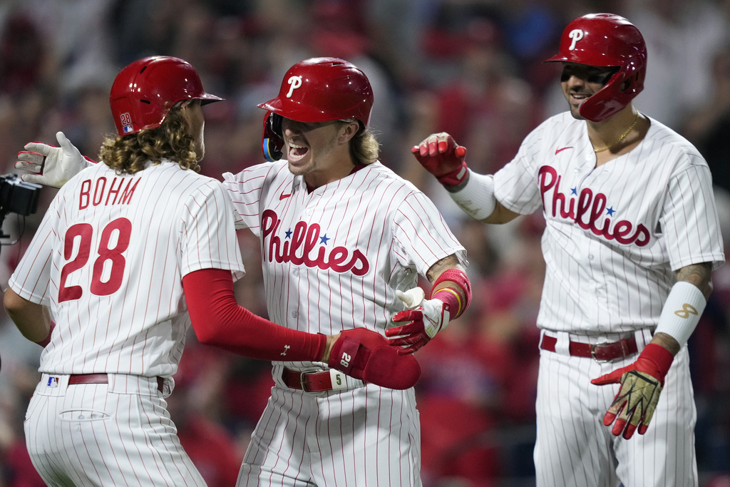 Postemporada MLB: Aaron Nola y Bryson Stott guiaron la barrida de los Filis de Filadelfia