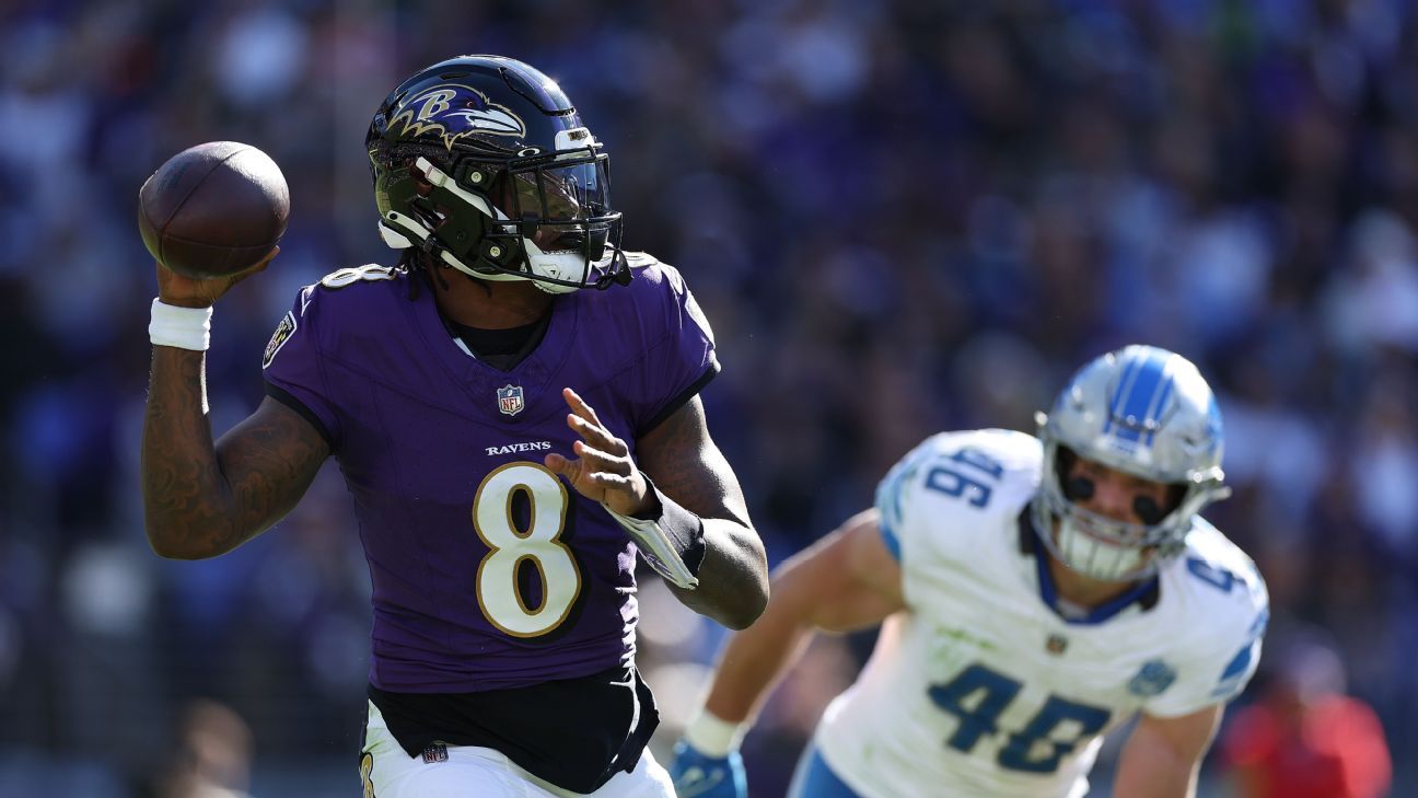 Lamar Jackson iguala el récord de Tom Brady 