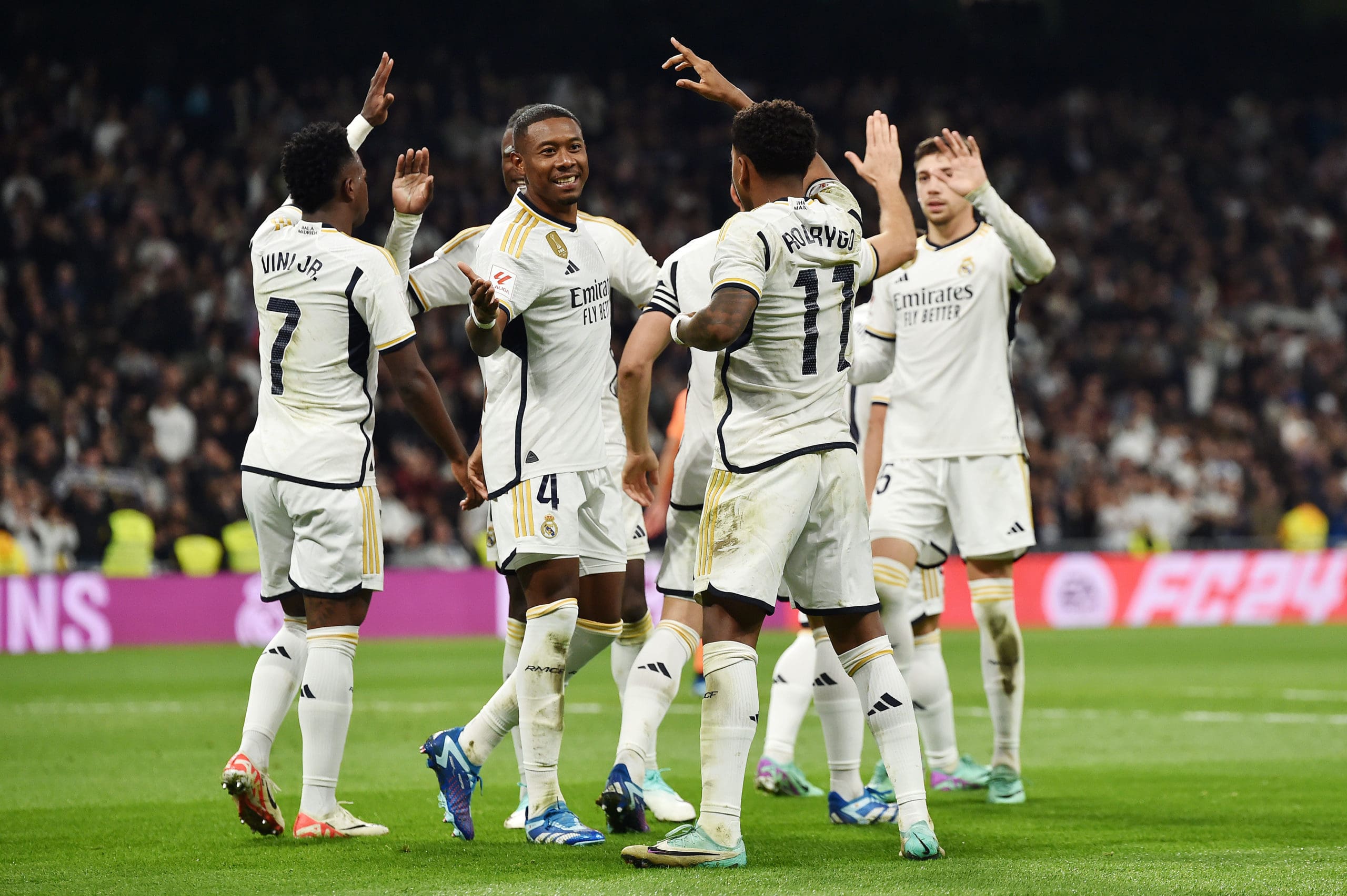 Vinicius Jr y Rodrygo lideran goleada del Madrid ante el Valencia