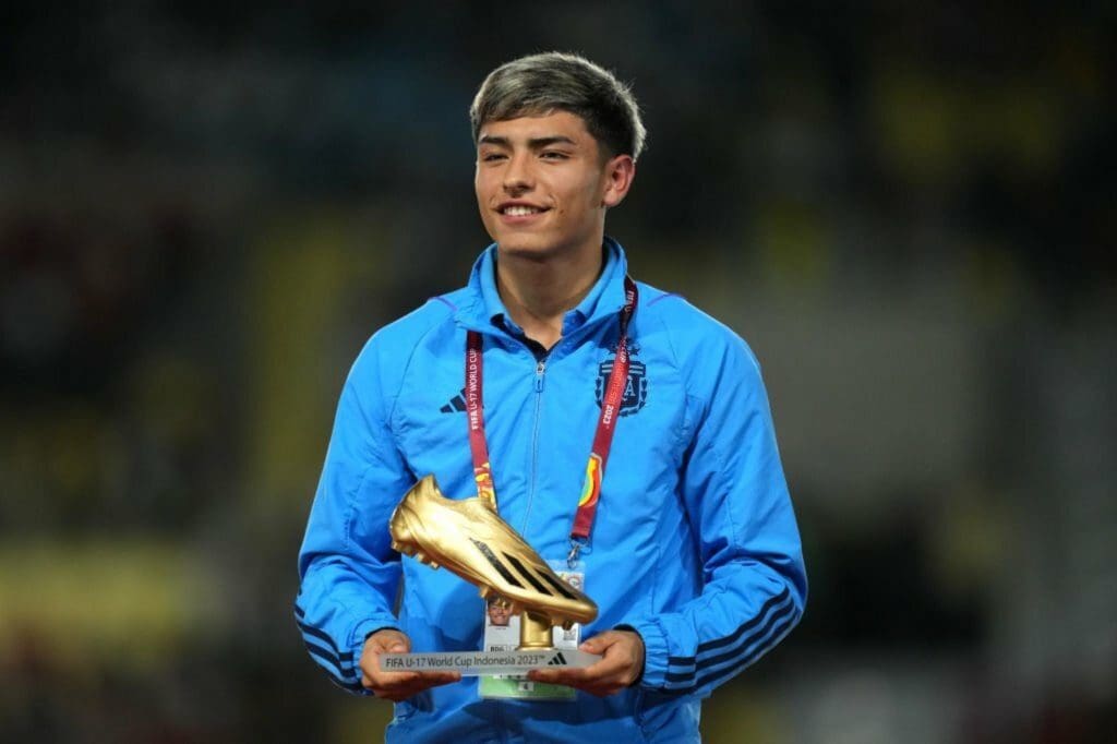 El argentino Agustín Ruberto se quedó con la Bota de Oro del Mundial sub 17.