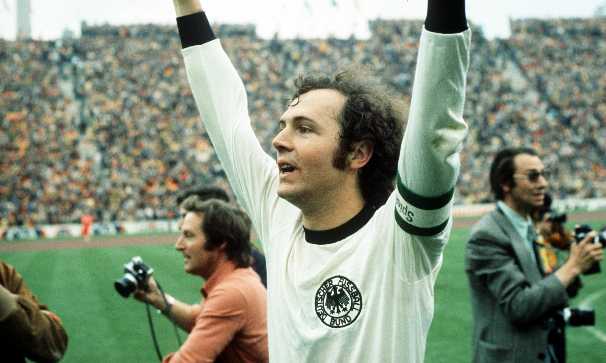 Franz Beckenbauer en 1974.