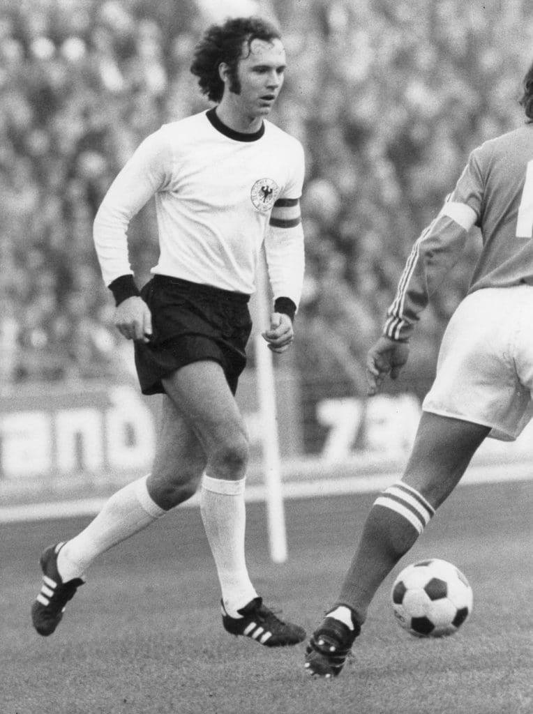 Franz Beckenbauer en 1974.