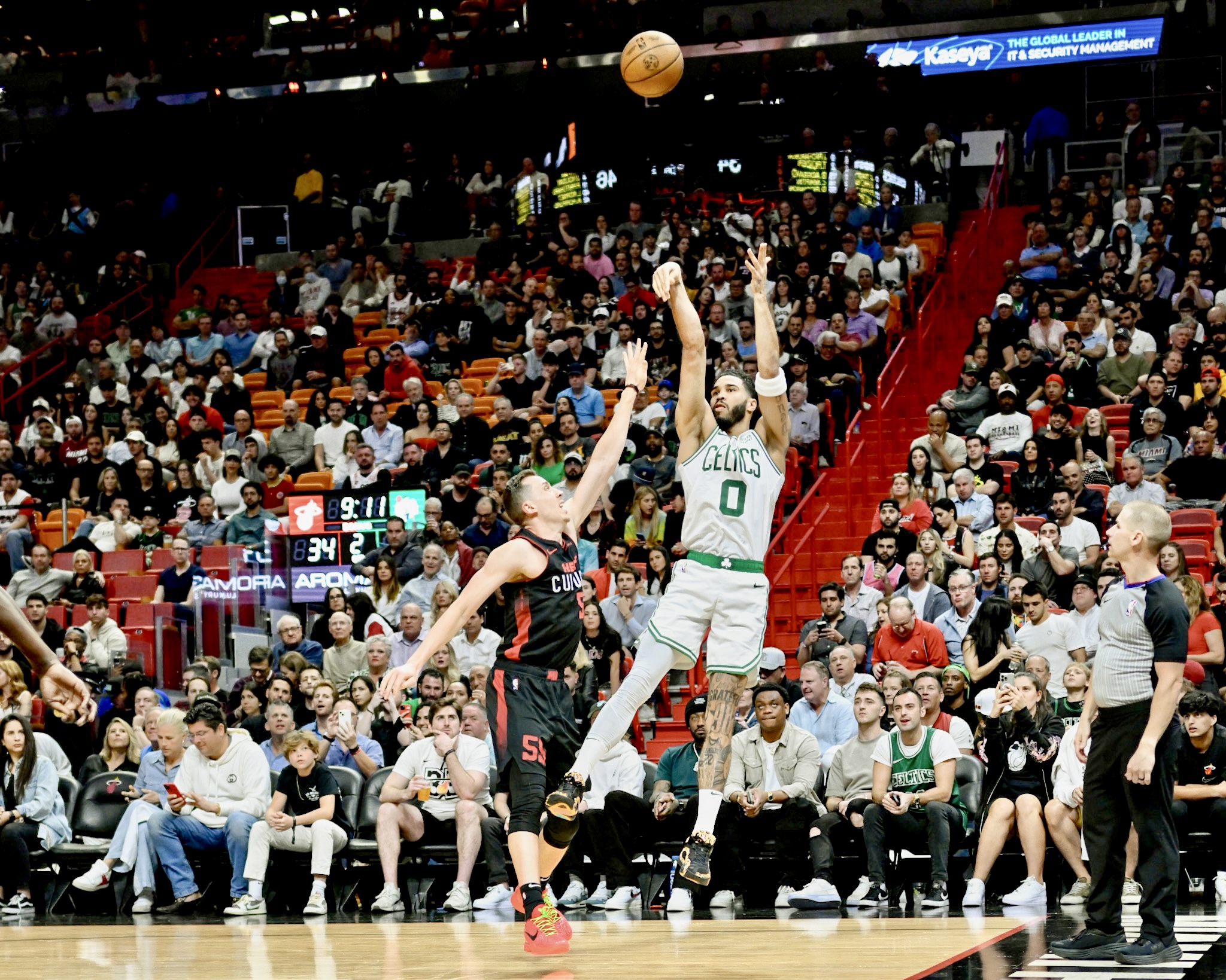 Los Boston Celtics aplastaron al Miami Heat