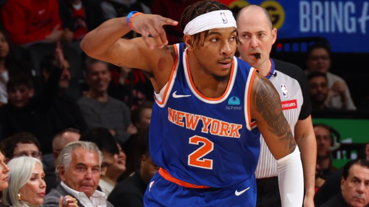 Los Knicks le dan una paliza a los Raptors en Toronto