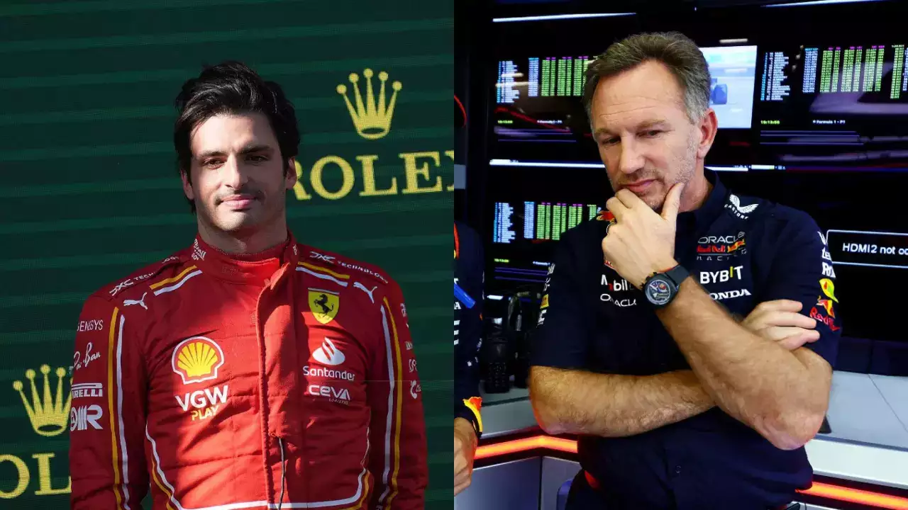 Christian Horner y un guiño a Carlos Sainz Jr. 