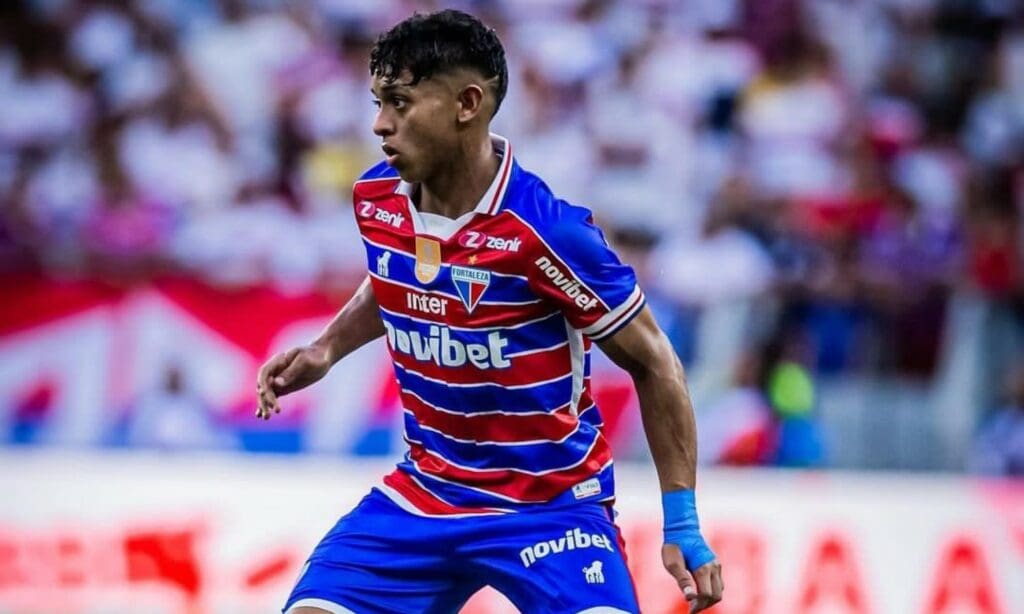 Kervin "Tuti" Andrade, jugador venezolano del Fortaleza brasileño.