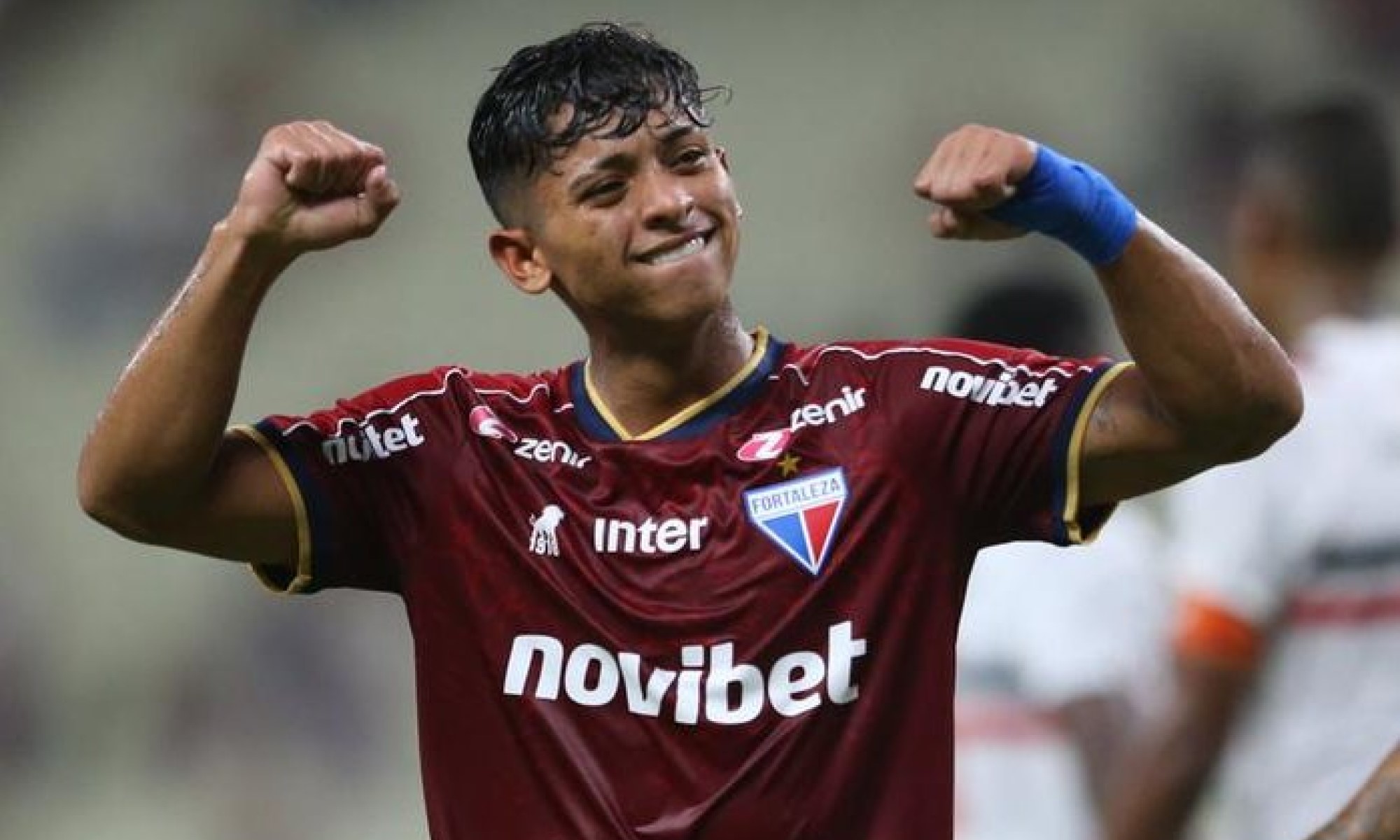 Kervin "Tuti" Andrade, jugador venezolano del Fortaleza brasileño.