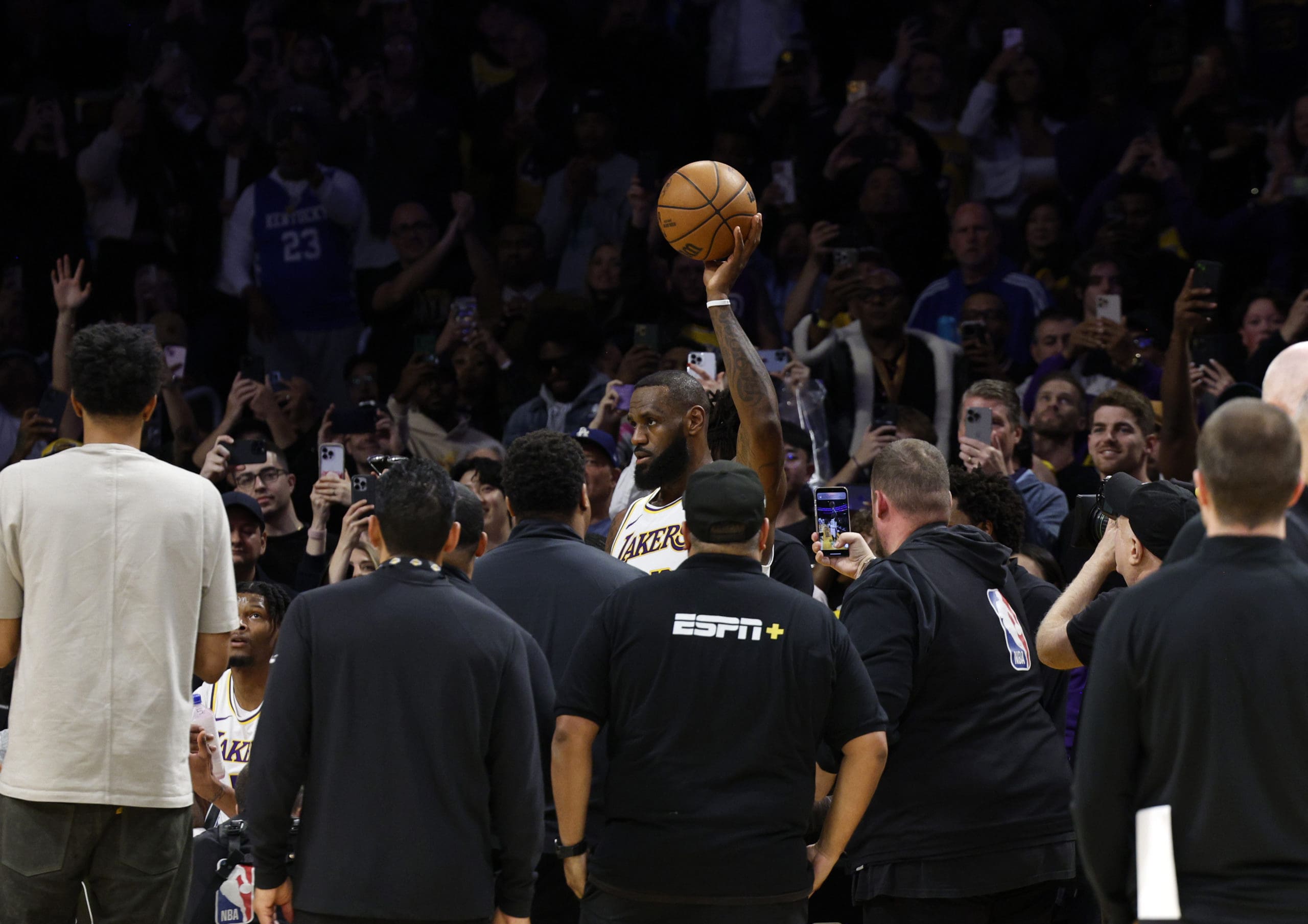 LeBron James y su lugar en la historia de la NBA: El único e inigualable con 40 mil puntos